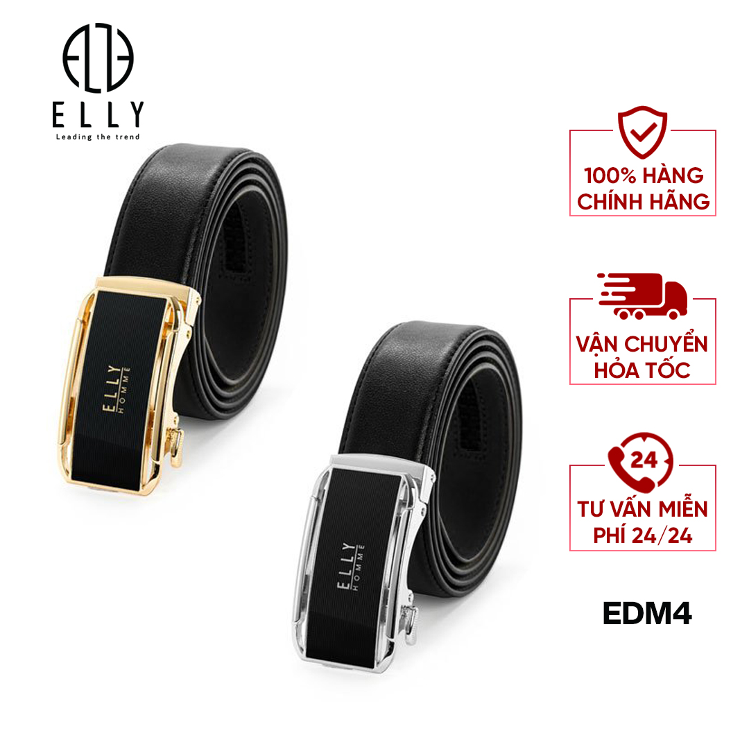 Dây lưng nam da thật ELLY HOMME – EDM4