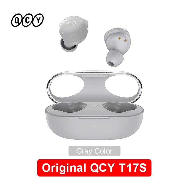QCY T17S BLUETOOTOT Tarphone APTX Qualcomm Bluetooth5.2 TWS không dây tai nghe bằng giọng nói Touch Touch Touch Toup