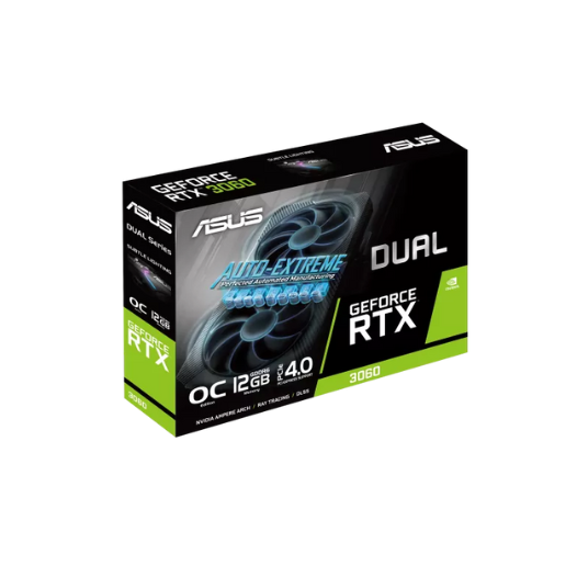 Card Màn Hình ASUS Dual GeForce RTX 3060 V2 OC 12GB GDDR6 - Hàng Chính Hãng