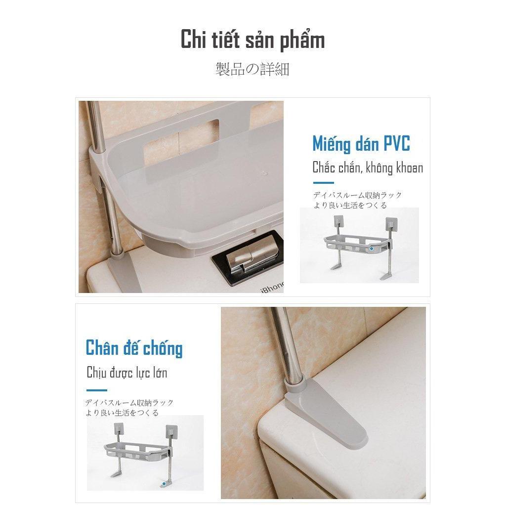 Kệ Đa Năng 3 Tầng Phòng Tắm Phong Cách Nhật - Home and Garden