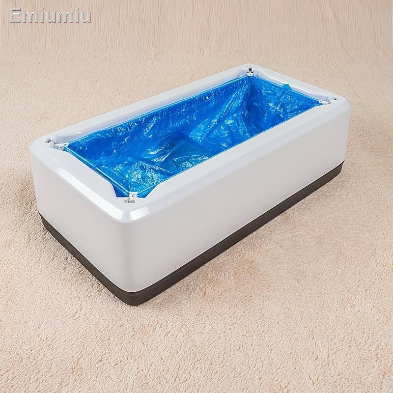 ▦⊕♟Home mới máy bọc giày dùng một lần Khóa hình chữ T