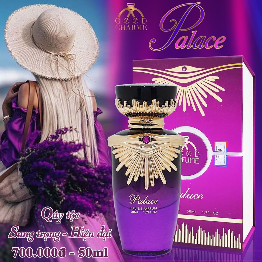 Nước Hoa Nữ Cao Cấp GOOD CHARME PALACE 50ml Lưu Hương Lâu Sang Trọng, Hiện Đại_Nước Hoa Chính Hãng