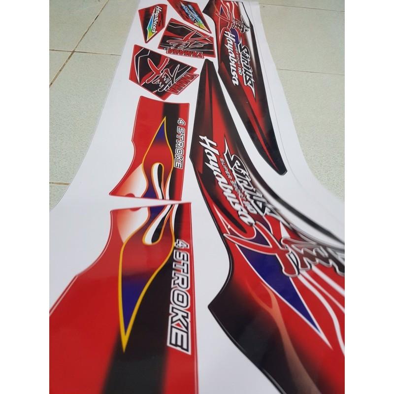 Tem rời Sirius đỏ đen Hayabusa