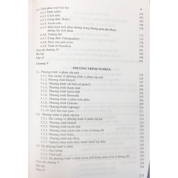 Sách - Toán Học Cao Cấp Tập 3 - Phép Tính Giải Tích Nhiều Biến Số - KHỔ NHỎ - NXB Giáo Dục - HV - ảnh 7