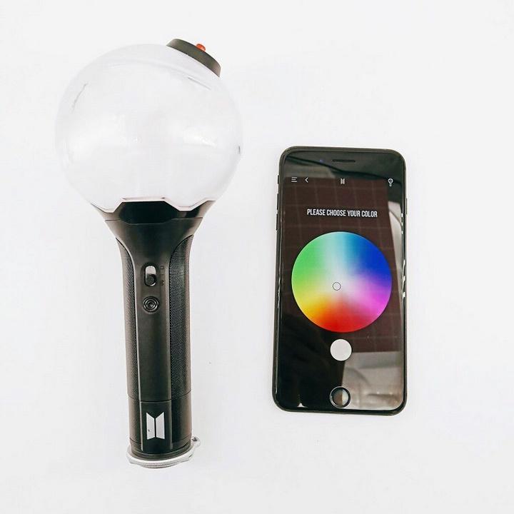 Bomb Lightstick BTS ver3 - Gậy phát sáng kết nối Blutooth và đổi màu