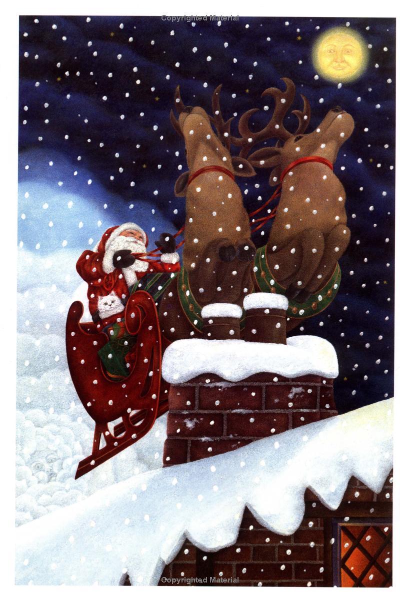 Sách ngoại văn: Santa Claus No Shiroi Neko