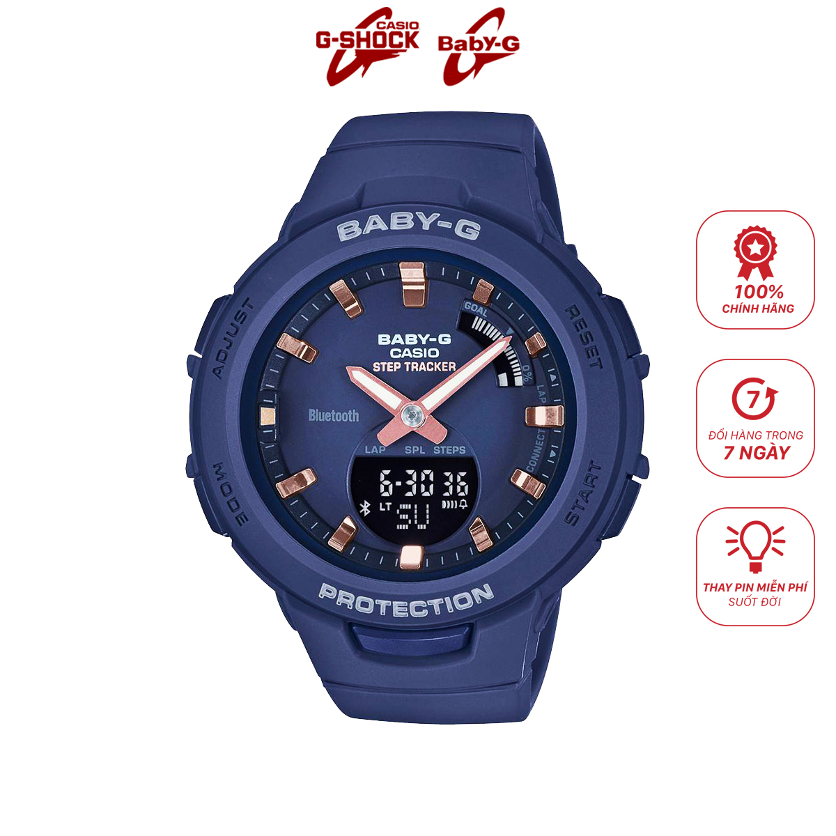 Đồng hồ nữ Casio Baby-G MSG-400G-1A2DR