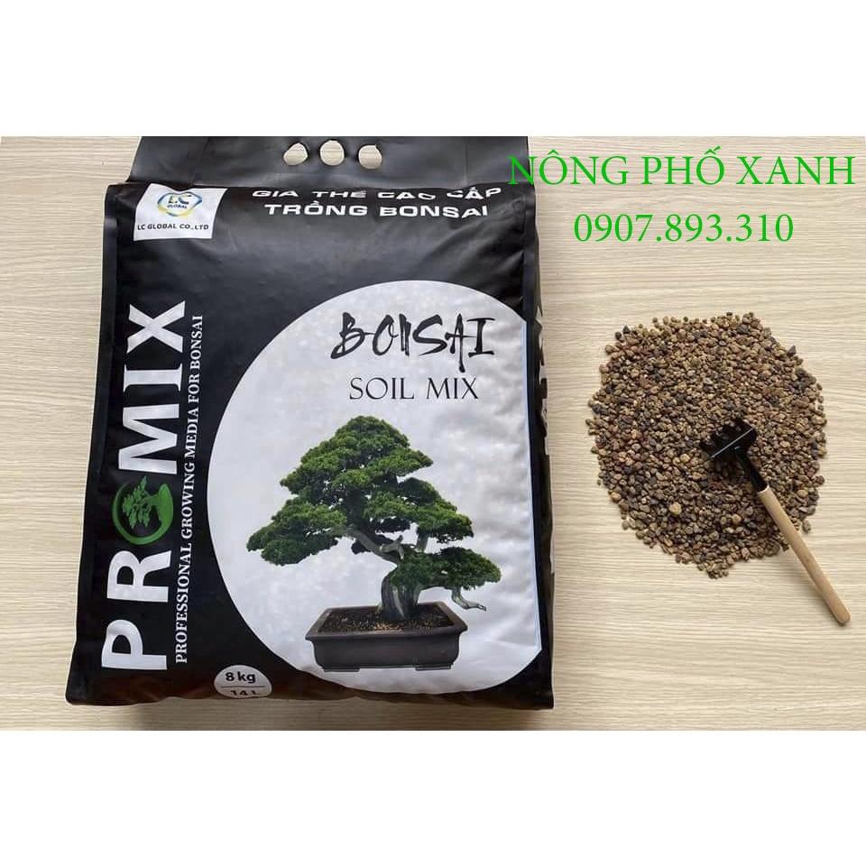 Đất trồng bonsai trộn sẳn cho bonsai chậu, giữ ẩm, thoát nước kích thích rể phát triển túi 1kg