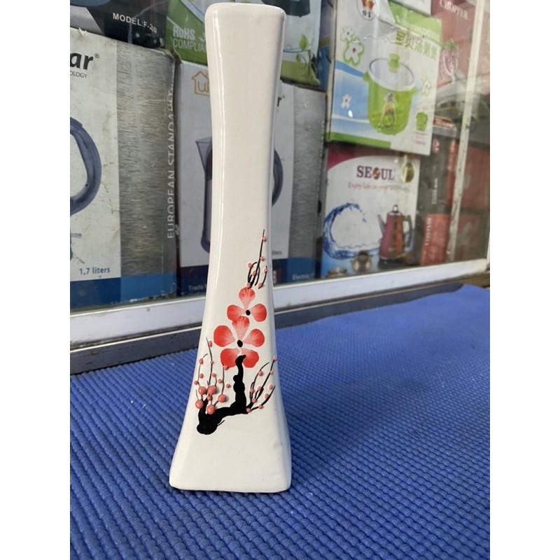 Lọ hoa mai bát tràng vuông và tròn size mini để bàn đẹp rẻ