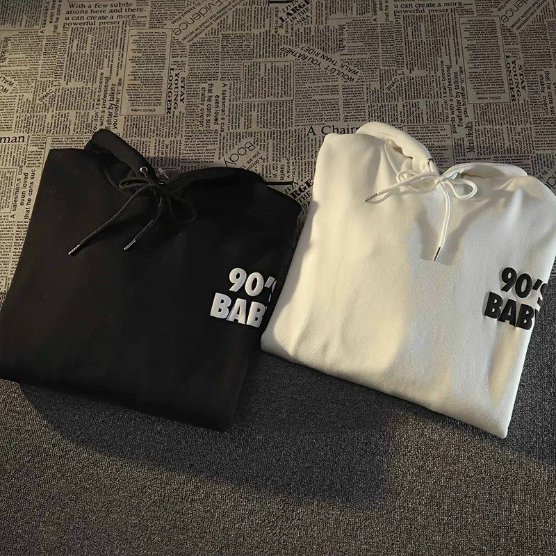 ÁO HOODIE - ÁO KHOÁC NỈ NGOẠI Dây full zip HOOIDE MỚI in CHỮ NỔI baby