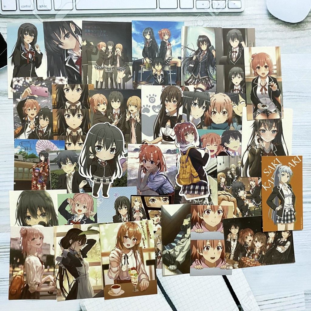 Set 30 Sticker Yahari Ore no Seishun Love Come Wa Machigatteiru