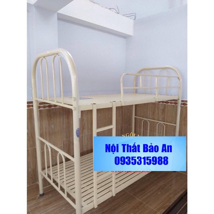 Giường sắt hai tầng siêu rẻ nhiều kích thước - Nội Thất Bảo An