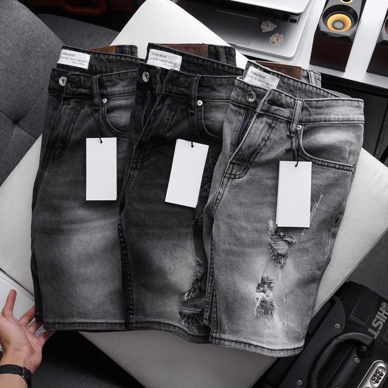 Quần Jean Nam xuất xịn | Quần short jean vnxk cao cấp 4 màu