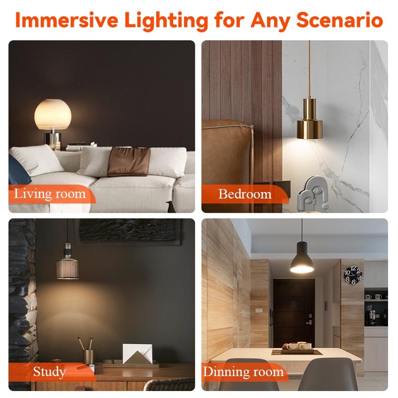Bóng Đèn LED E27 Tiết Kiệm Năng Lượng 6500K 5W 10W 15W 20W 30W 40W 50W