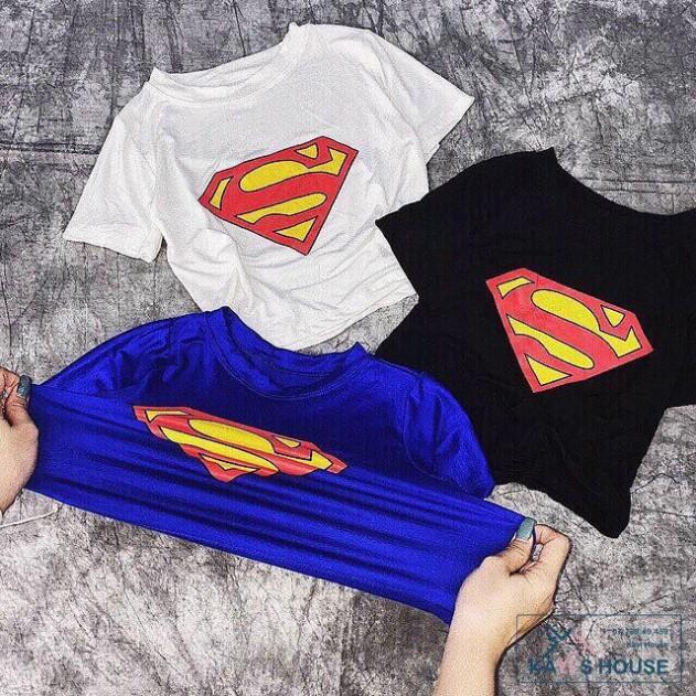 ÁO CROPTOP ĐẸP ÁO CROPTOP SUPERMAN CT26