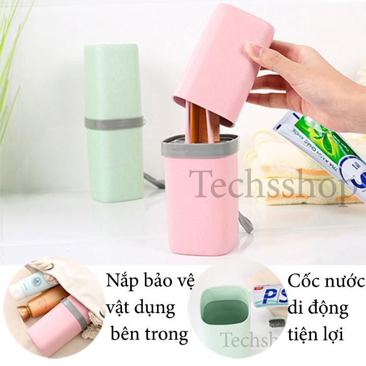 Hộp đựng bàn chải kem đánh răng đi du lịch, công tác renai RA-792 - Cốc đựng đồ đi phượt