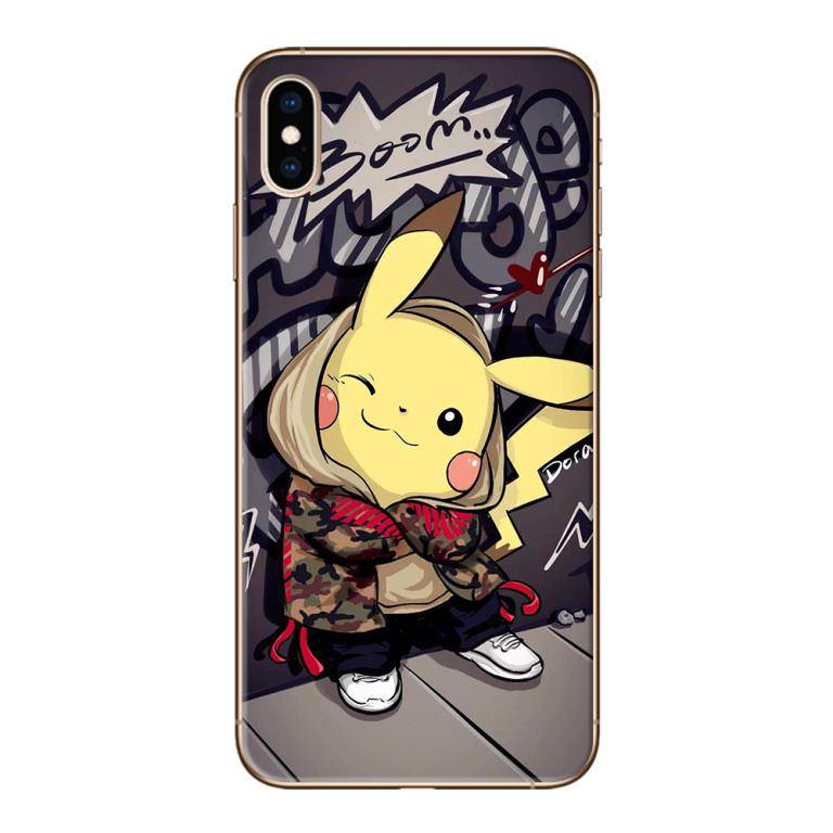 Ốp lưng dành cho iPhone X/XS/XS MAX - Pikachu