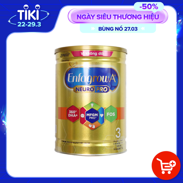 Sữa Bột Enfagrow A+ 3 (1700g)