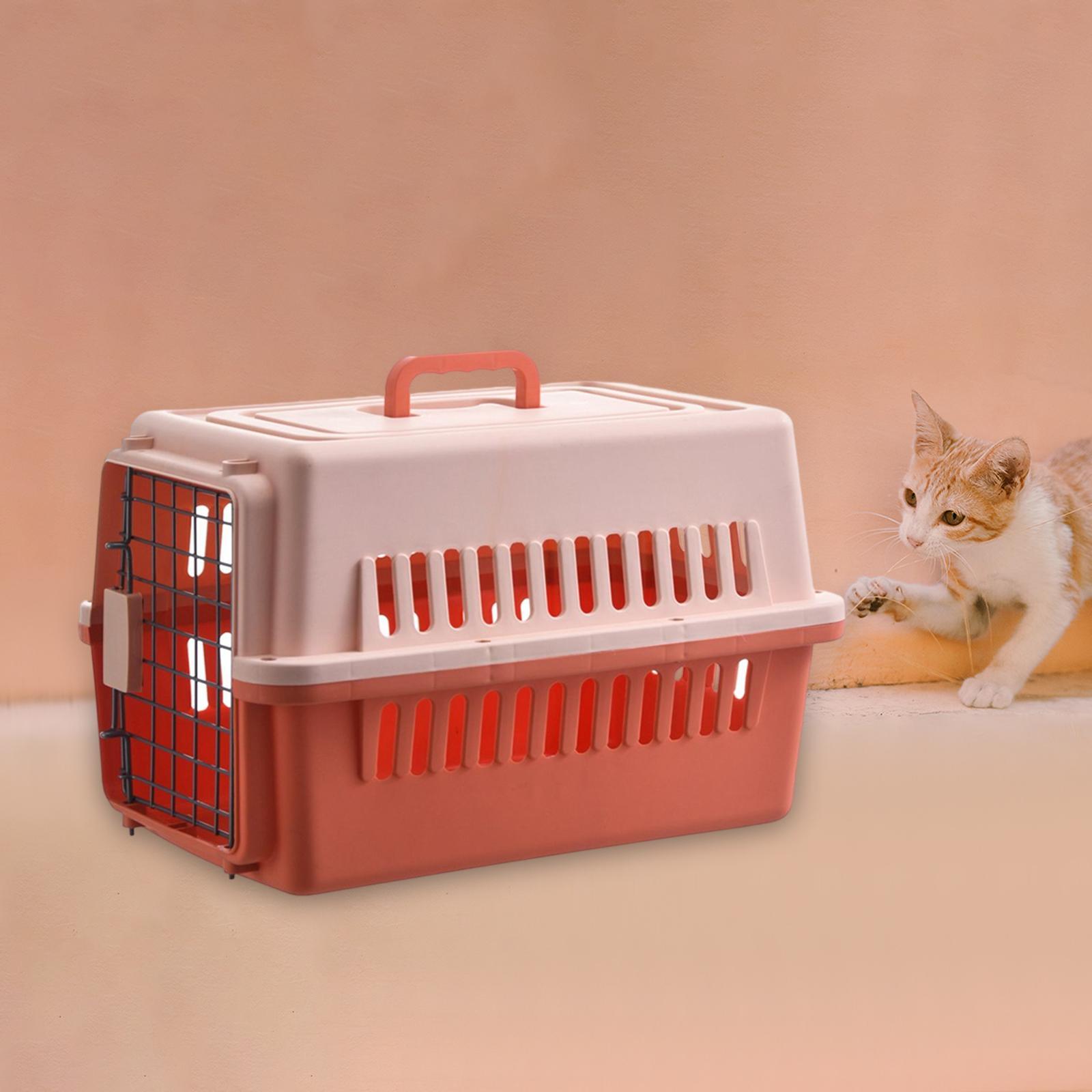 Dog Travel Kennel Nest Tote Organizer Cage Hard Sided Pet Carrier for Cats
