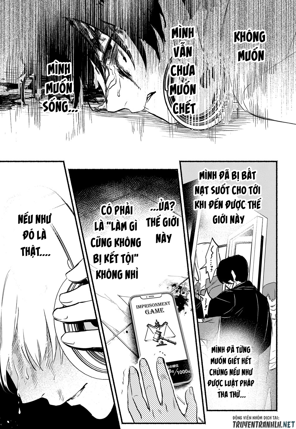 nếu ở thế giới mà dù có làm gì cũng không bị kết tội, bạn sẽ làm gì? chapter 1 51