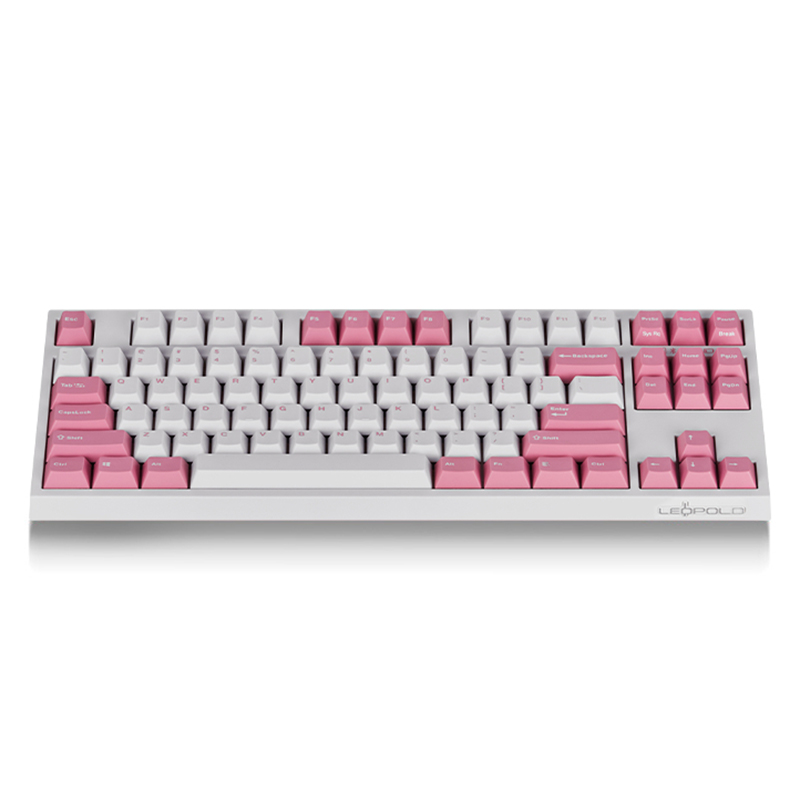 Bàn Phím Cơ Leopold FC750R PD BT Light Pink Bluetooth - Hàng chính hãng