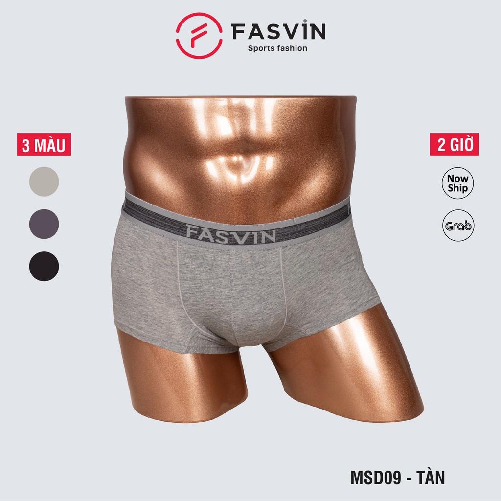 Quần lót nam Fasvin MSD09.HN vải cotton chun dày dặn mềm mại co giãn dễ chịu phom đẹp