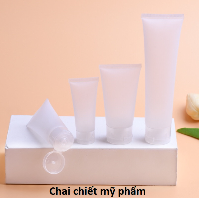 Tuýp, Lọ, Chai Nhựa Chiết Mỹ Phẩm Mini Đựng Kem Đánh Răng Dầu Gội Sữa Tắm Sữa Rửa Mặt GD725-ChietMP-5ml