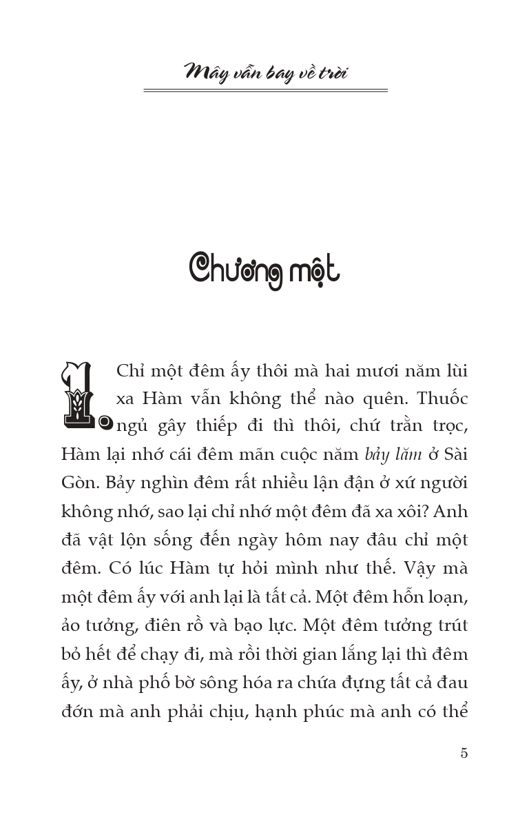 Mây Vẫn Bay Về Trời -
