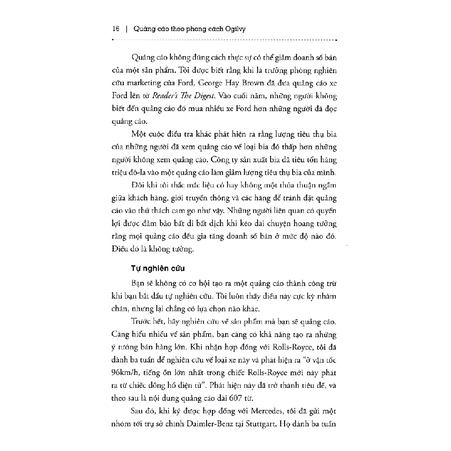 Quảng Cáo Theo Phong Cách Ogilvy