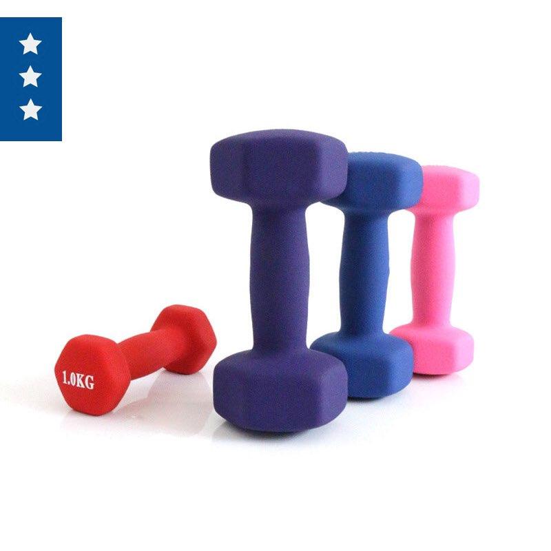 Tạ Tay Lõi Sắt Bọc Cao Su đúc nguyên khối/1 Chiếc