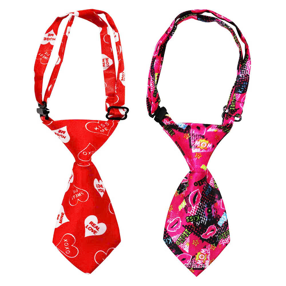 VÒNG CỔ THÚ CƯNG CÀ VẠT THÚ CƯNG CÀ VẠT CHÓ MÈO DỄ THƯƠNG VALENTINE SIZE 22-45CM MÃ 15 CHO THÚ CƯNG CHÓ MÈO