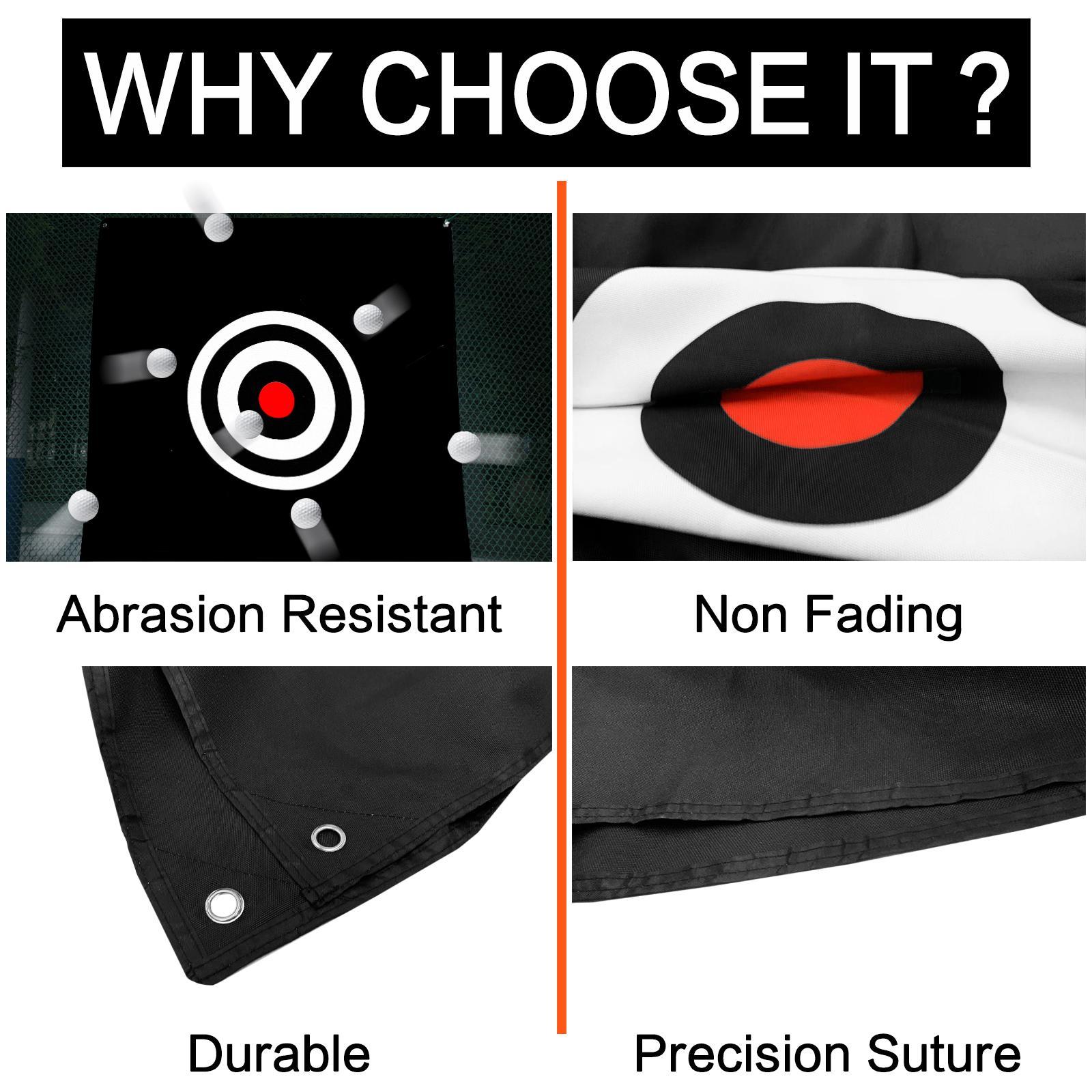 Cloth Canvas Training Net Driving Range for Outdoor Yard