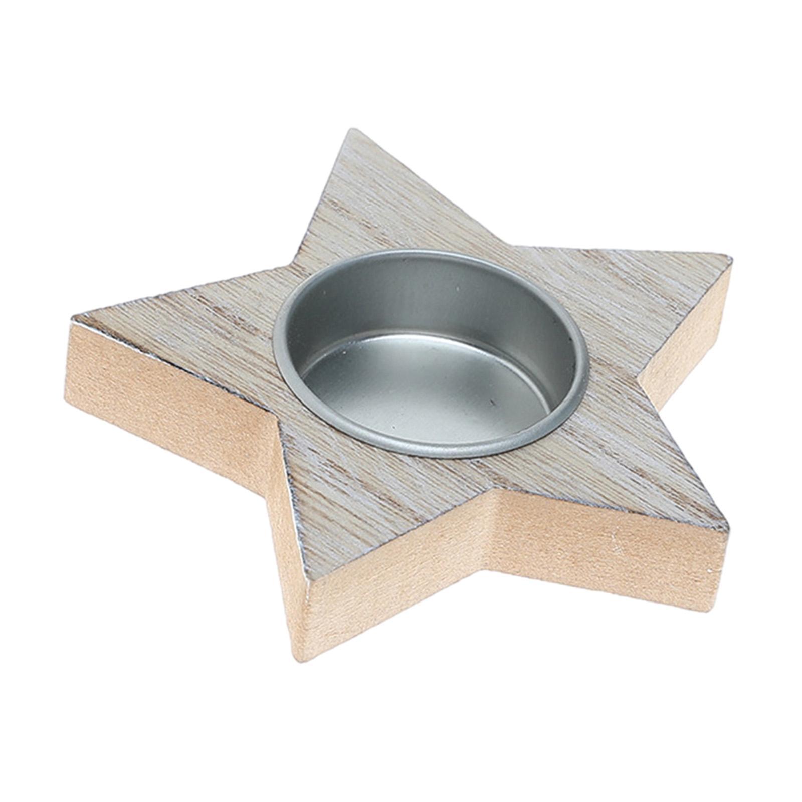 Candle Holder Candle Stand Crafts, Ornament, Candlestick Holder Decorative for Christmas Table Centerpiece Dinner