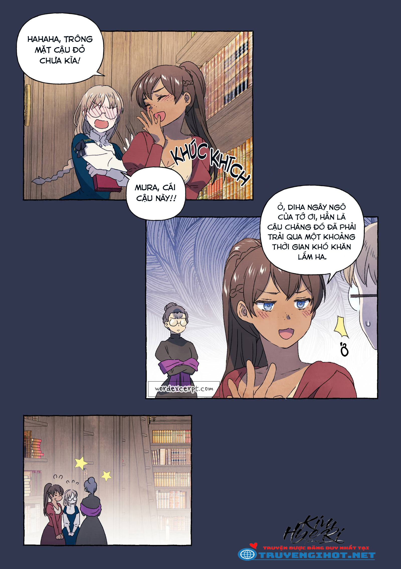 mối tình đầu của chàng sói khờ chapter 9 18