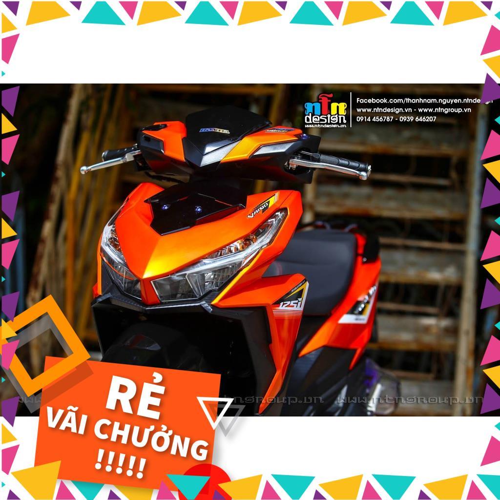 Tem Rời Vario Mẫu Cam Đen Vàng