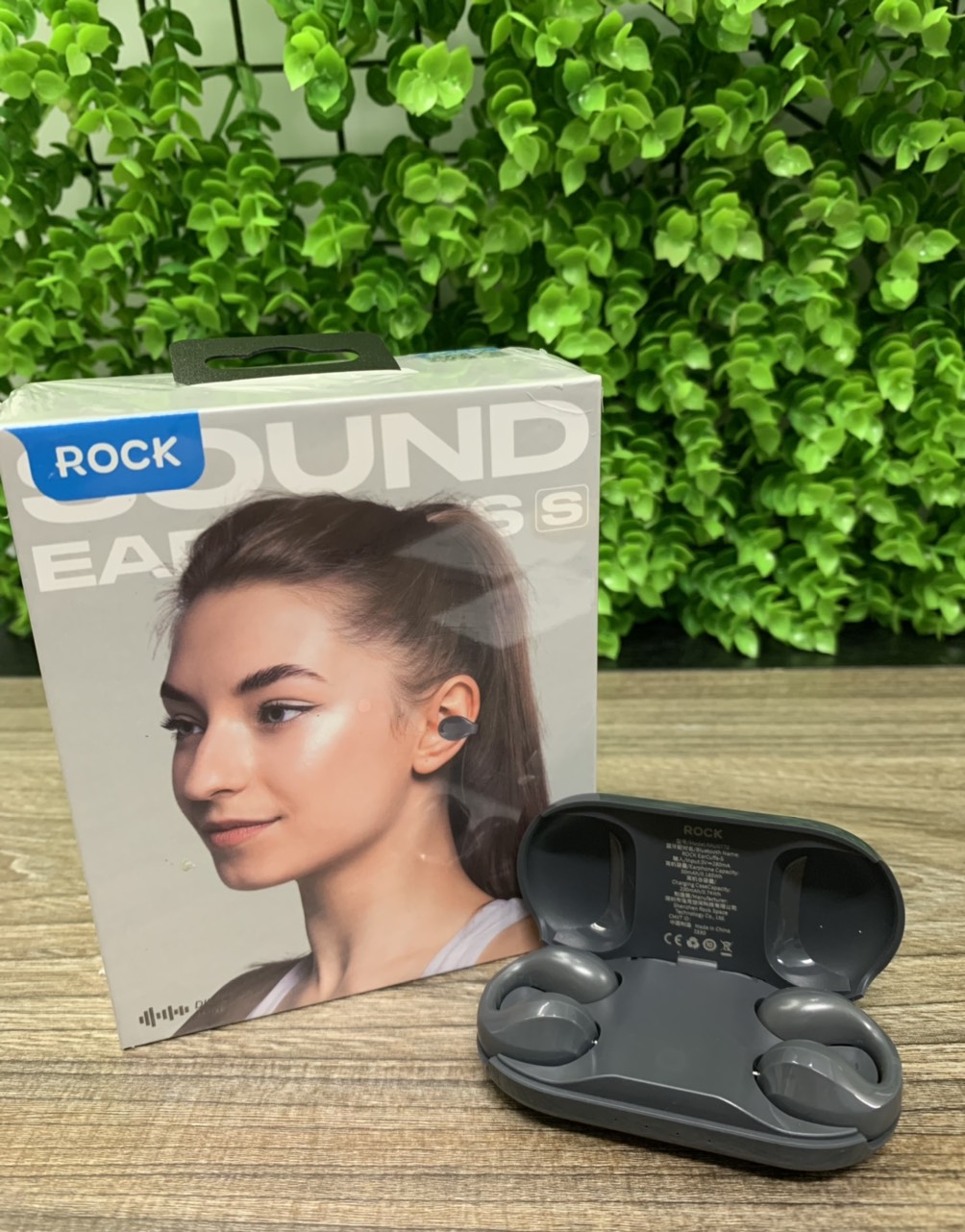 Tai nghe Bluetooth không dây kẹp tai TWS Rockspace Sound EarCuffs nghe nhạc lên đến 20h Hàng chính hãng BH 12 tháng
