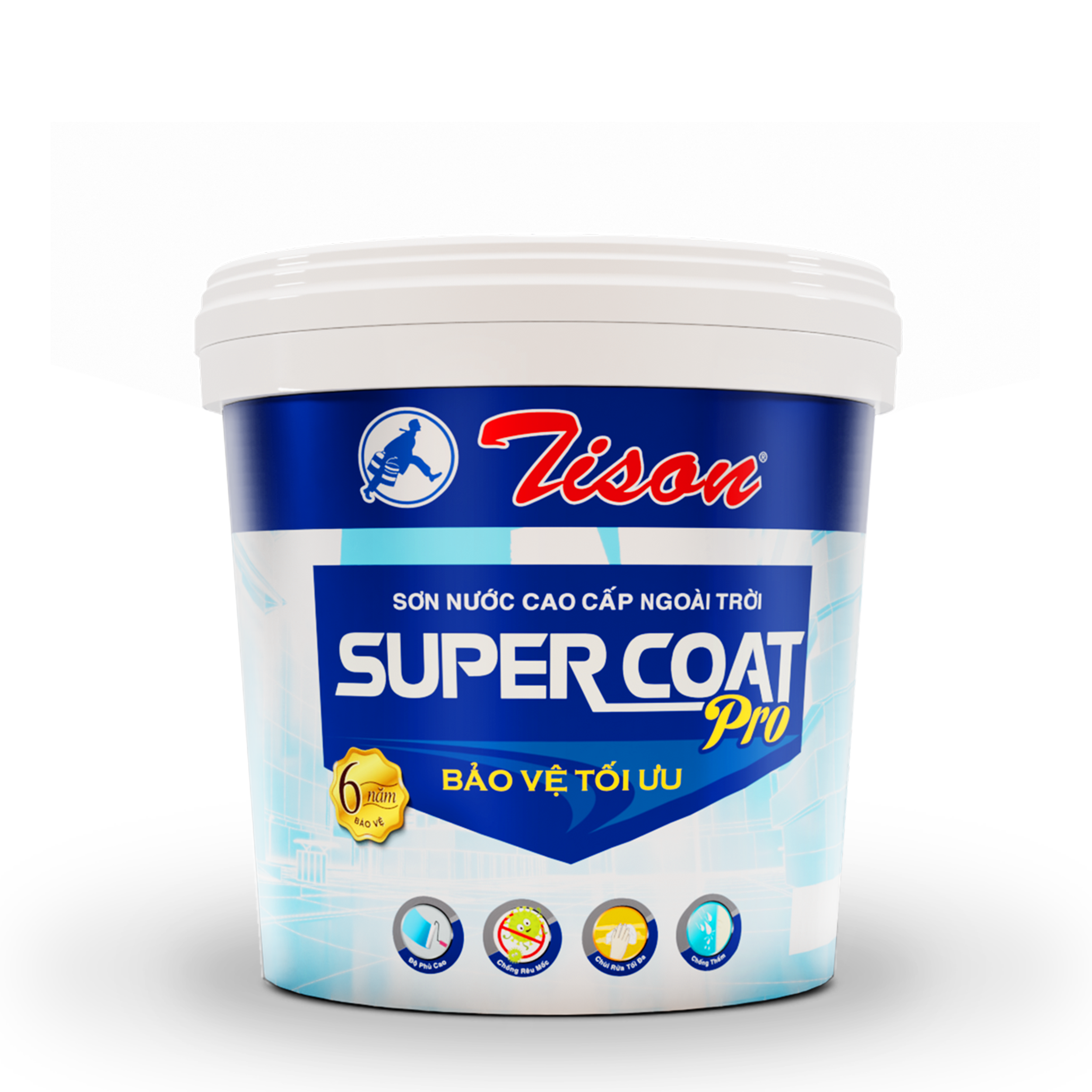 Sơn ngoại thất Supercoat Pro