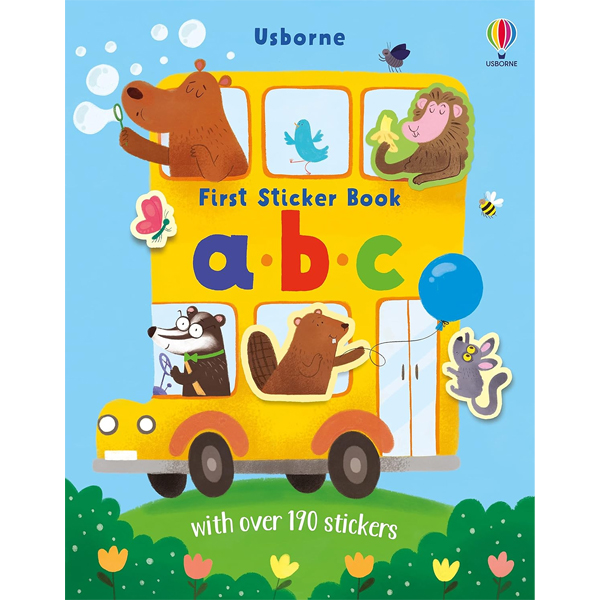 First Sticker Book Abc