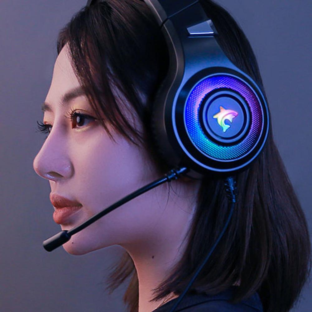 Có Dây 3.5Mm Tai Nghe Laptop Tai Nghe Máy Tính Máy Tính Game Thủ Tai Nghe Bass Stereo Trên Đầu Cho PS4