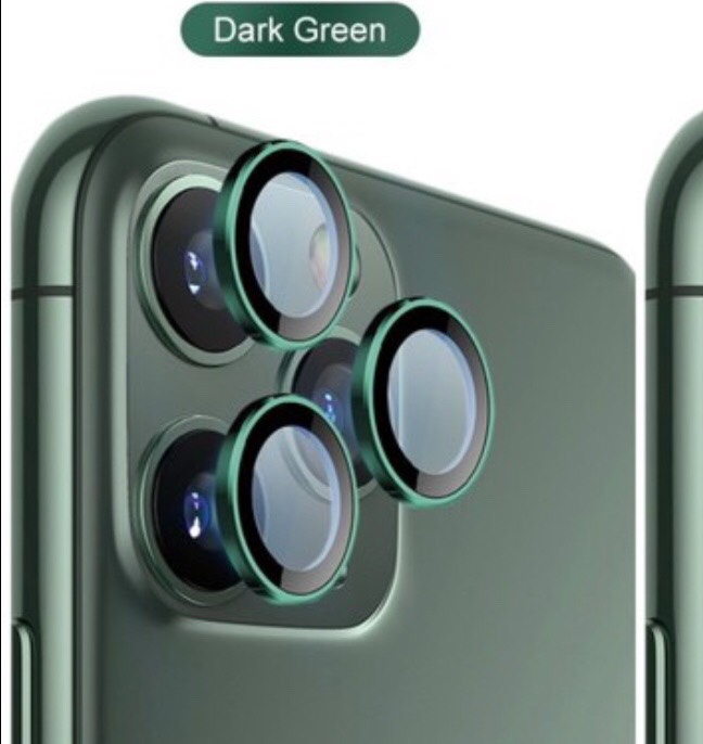 Bộ 3 Vòng Bảo Vệ Camera IPhone 11Pro/ 11Pro Max - Chống Bụi, Hạn chế vân tay & Mờ Camera - Bảo Vệ Toàn Diện