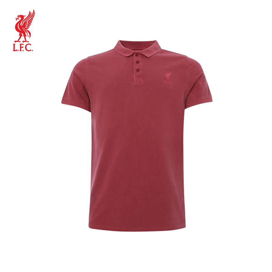 Áo thun polo tay ngắn thể thao nam LFC INT LAUNDERED POLO - RED - A15526