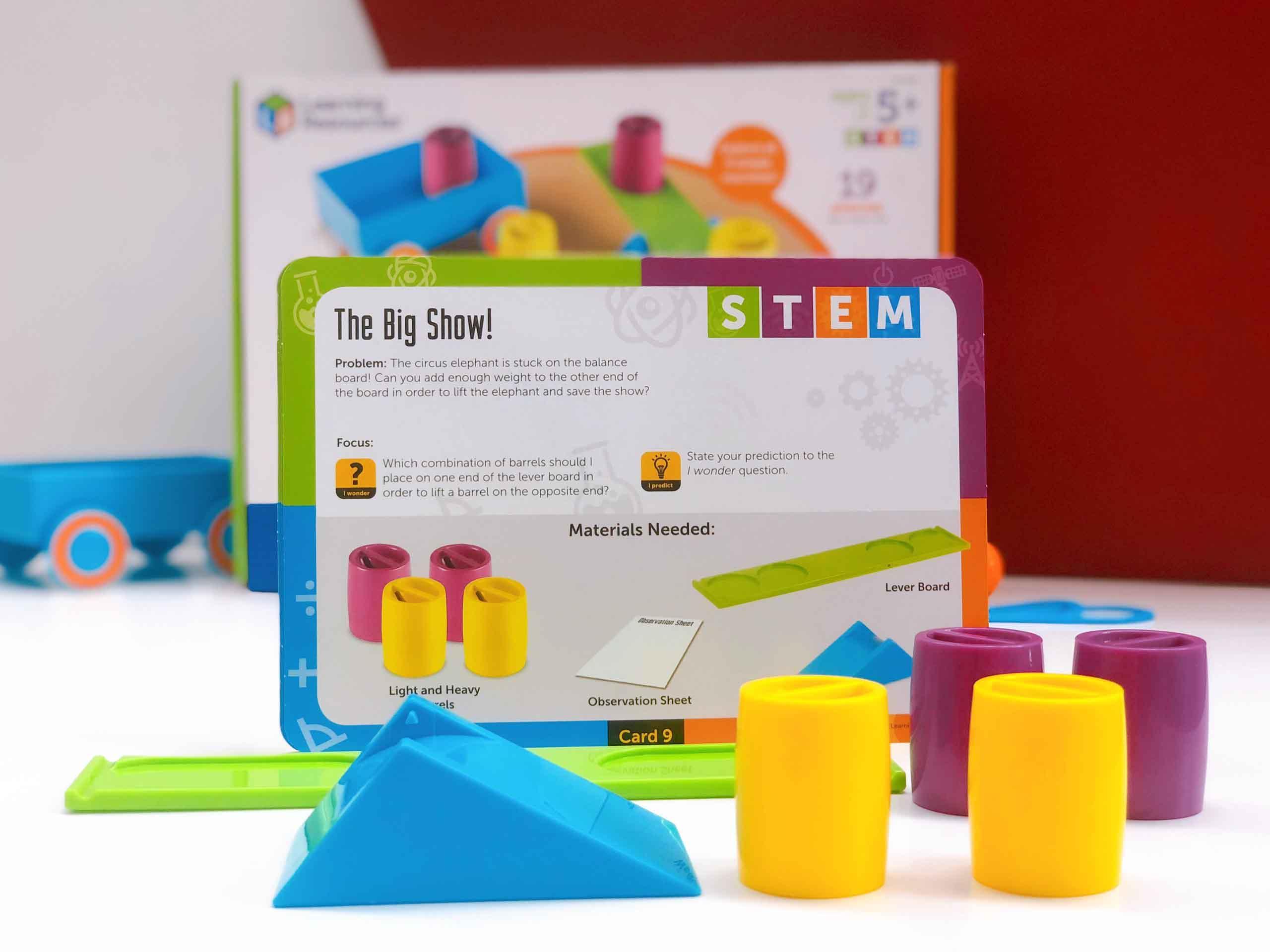 Learning Resources Bộ hoạt động STEM Những cỗ máy đơn giản - STEM Simple Machines Activity Set