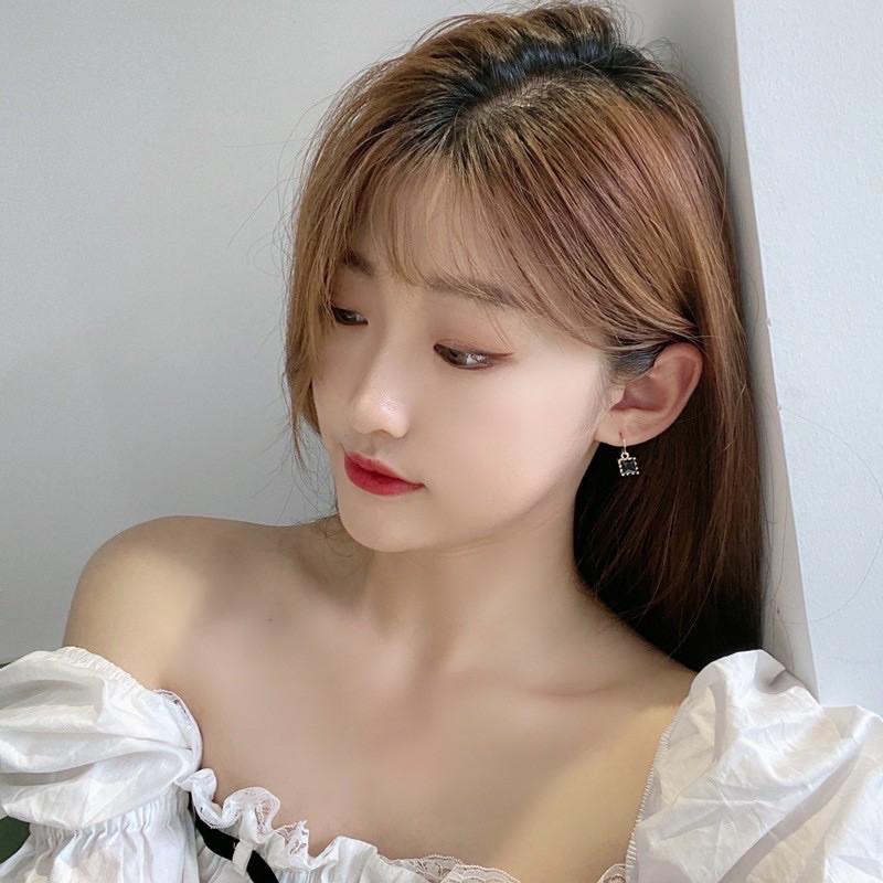 ️ KHUYÊN TAI LẤP LÁNH ️ silver S925 - Không dị ứng da - Không gỉ và siêu bền màu
