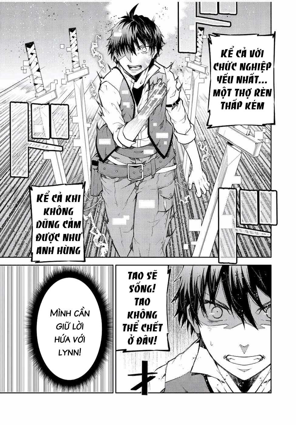 từ chức nghiệp yếu nhất trở thành "thợ rèn" mạnh nhất chapter 27 7