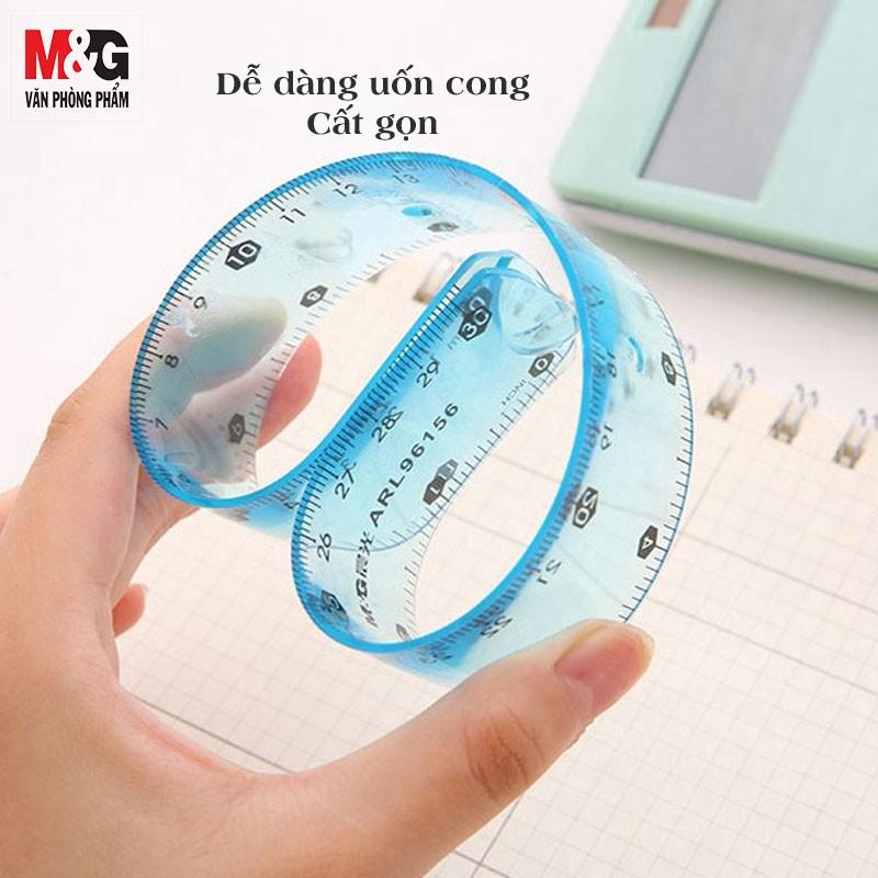 Thước kẻ dẻo học sinh M&G ARL96154/ ARL96156/ ARL96156 thiết kế sang trọng