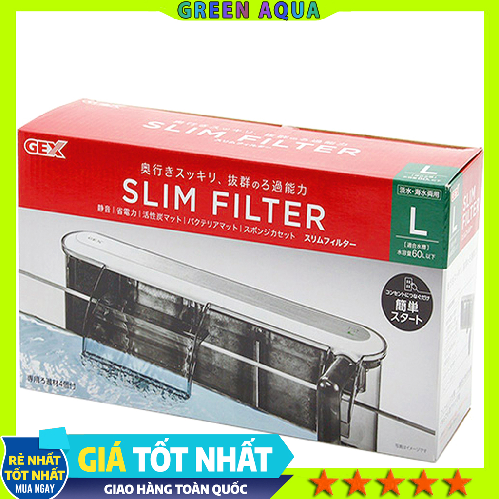 GEX - Slim Filter L | Máy lọc thác cao cấp cho hồ cá thủy sinh
