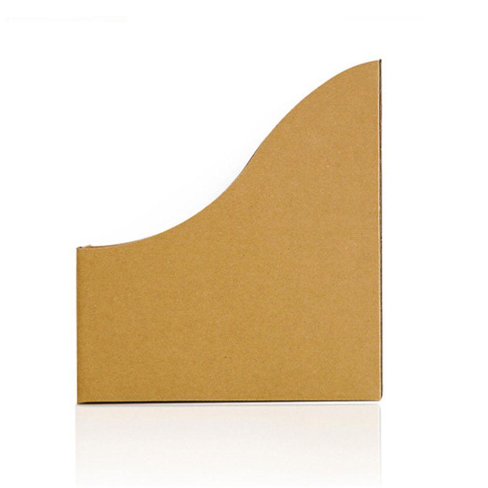 Combo 10 Kệ Sách Để Bàn, Giá Sách Để Bàn, Giá Chia Ngăn Sách, Kệ Tài Liệu 1 Ngăn Giấy Carton Có Thể Gấp Gọn Tặng Kèm 10 Nhãn Dán Phân Loại