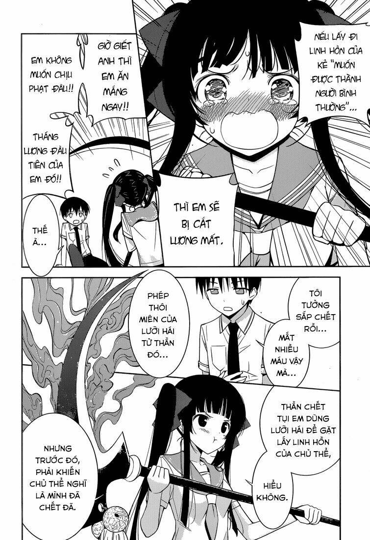 thần chết và 4 cô bạn gái chapter 1 35