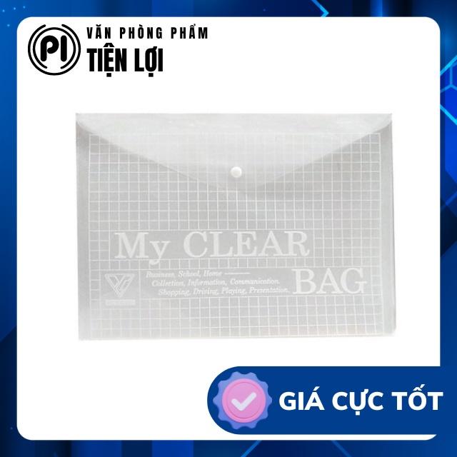 Bìa nút trong suốt A4 My Clear