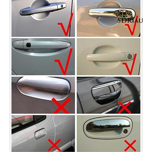 Set 4 miếng dán tay nắm cửa xe hơi chống trầy tiện dụng